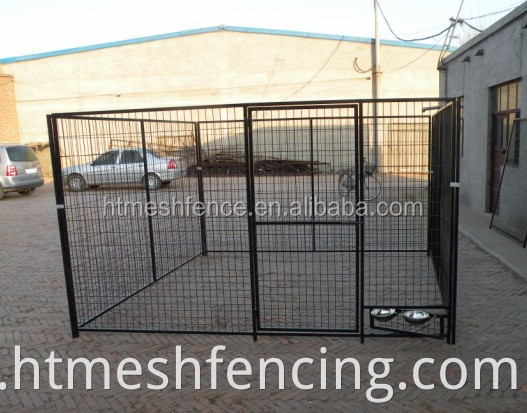 5' x 10' x 6' galvanized welded wire outdoor large dog kennel wholesale